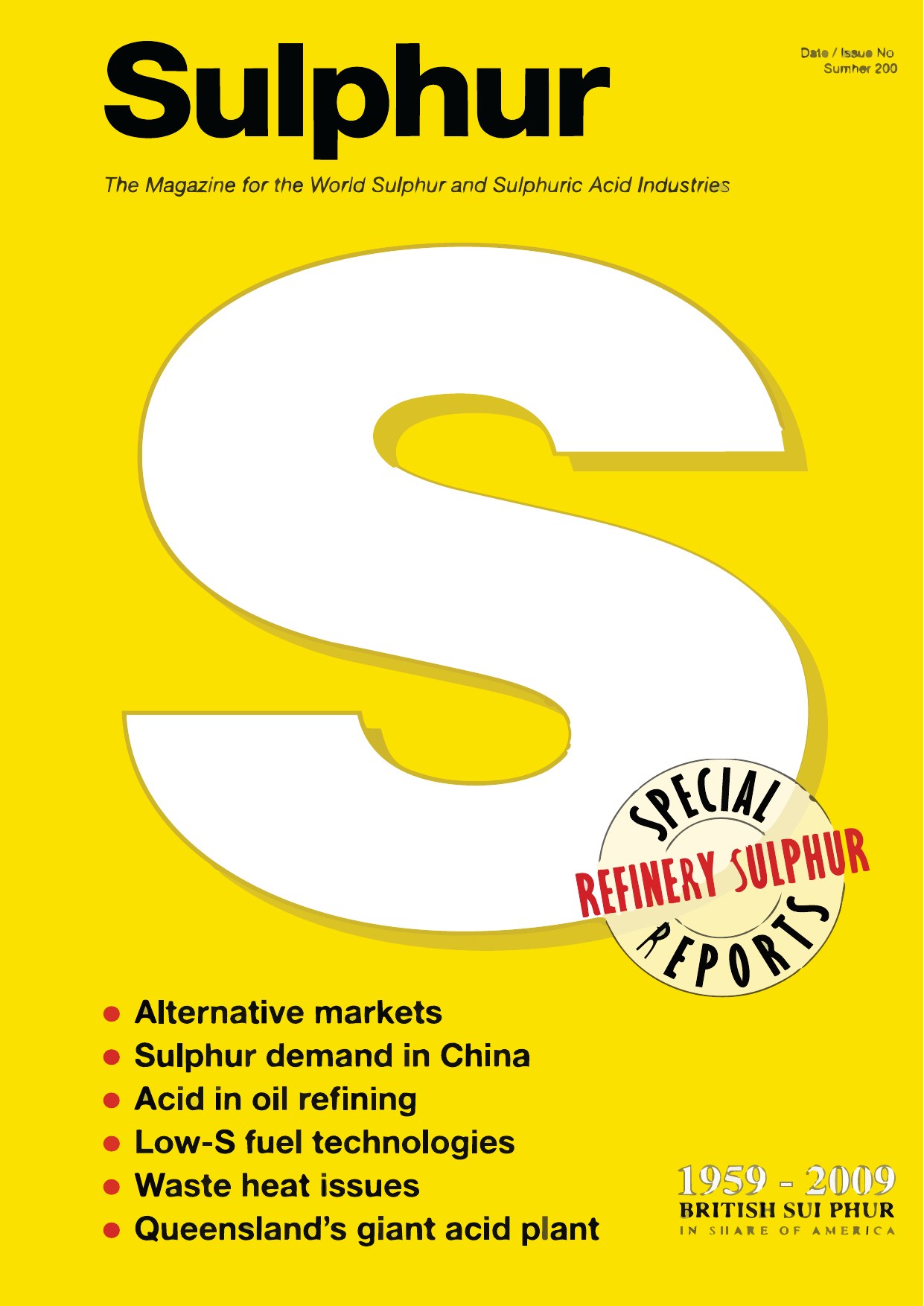 Sulphur Journal cover